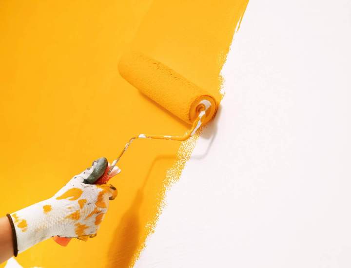 Nous assurons des travaux de peinture soignés.